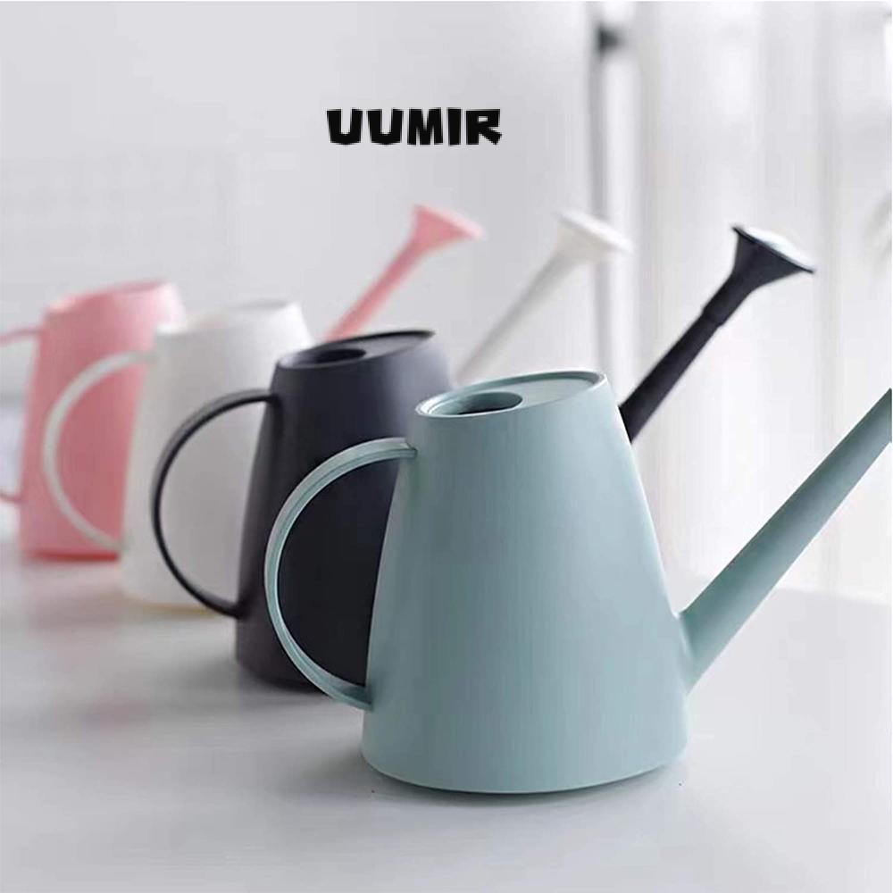 Uumir 60oz 1/2 แกลลอน 1.8L บัวรดน้ําสําหรับพืชในร่มดอกไม้ดอกไม้เครื่องมือในร่มกลางแจ้งอุปกรณ์รดน้ําสวน