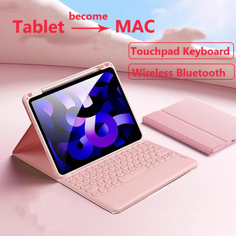 คีย์บอร์ดสําหรับ Infinix Xpad 20 X Pad 20 Pro 12 นิ้ว 2025 หนังนุ่ม Folio Bluetooth TouchPad คีย์บอร