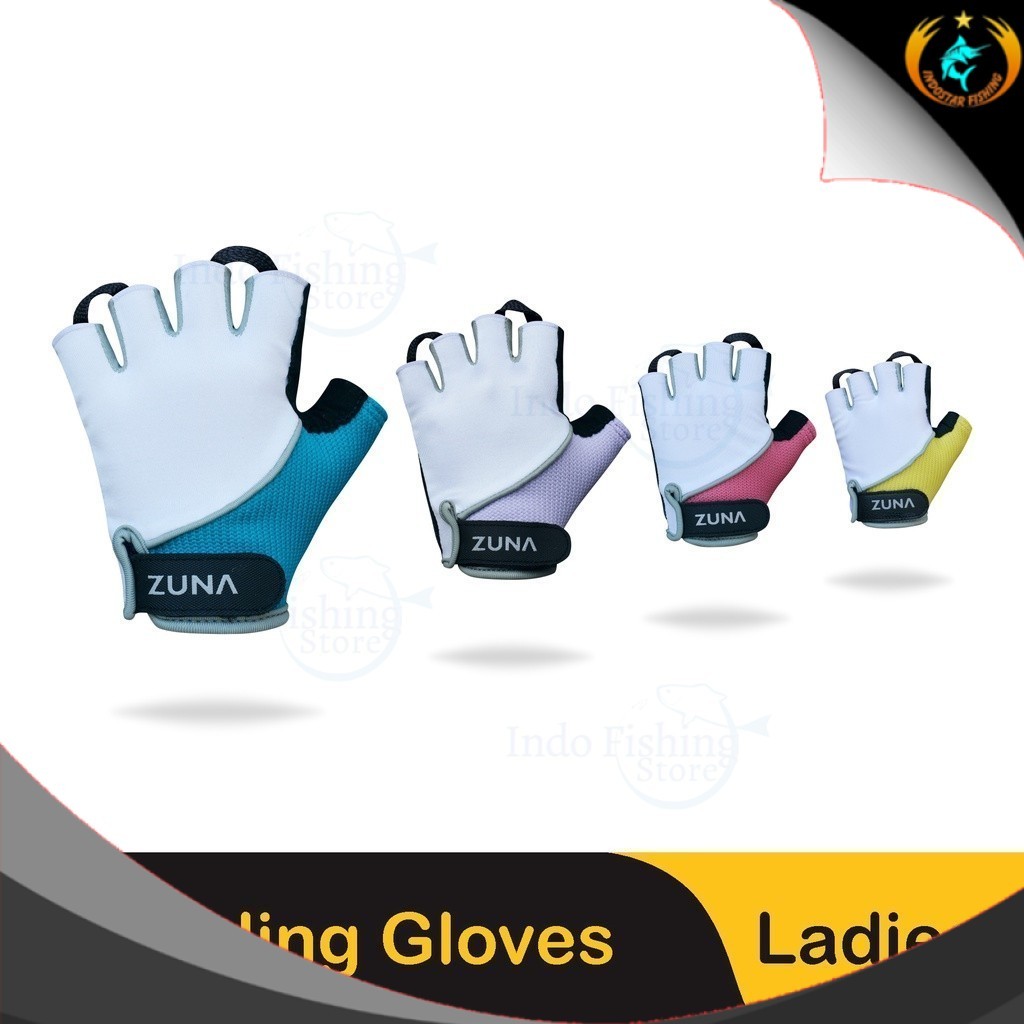 Zuna Gloves Cycling Ladies Classic Cycling Gloves สําหรับผู้หญิง - Indostar
