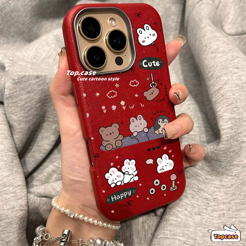 สําหรับVivo Y04 Y28 Y36 V29E V25 Y15 Y15A Y17 Y19 Y20 Y21 Y21T Y30 Y50 Y51 Y1s Y02 Y02s Y91 Y93 Y95 Y95 ฝาครอบหนัง Happy Bearกรอบรูปแบบหนังกรณีกรณีกรณีกรณีกรณีกรณีกรณีกรณีหนังชุบนุ่มรูปแบบหนัง ราคา ถูกที่สุด ดีลบีเคเค แกลเลอรีภาพที่ 4