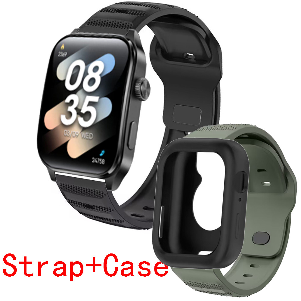 Band สําหรับ เคส Aolon Curve 3 ultra ฝาครอบผู้หญิงผู้ชายสมาร์ทนาฬิกาซิลิโคนสร้อยข้อมือนุ่มเข็มขัด Ao