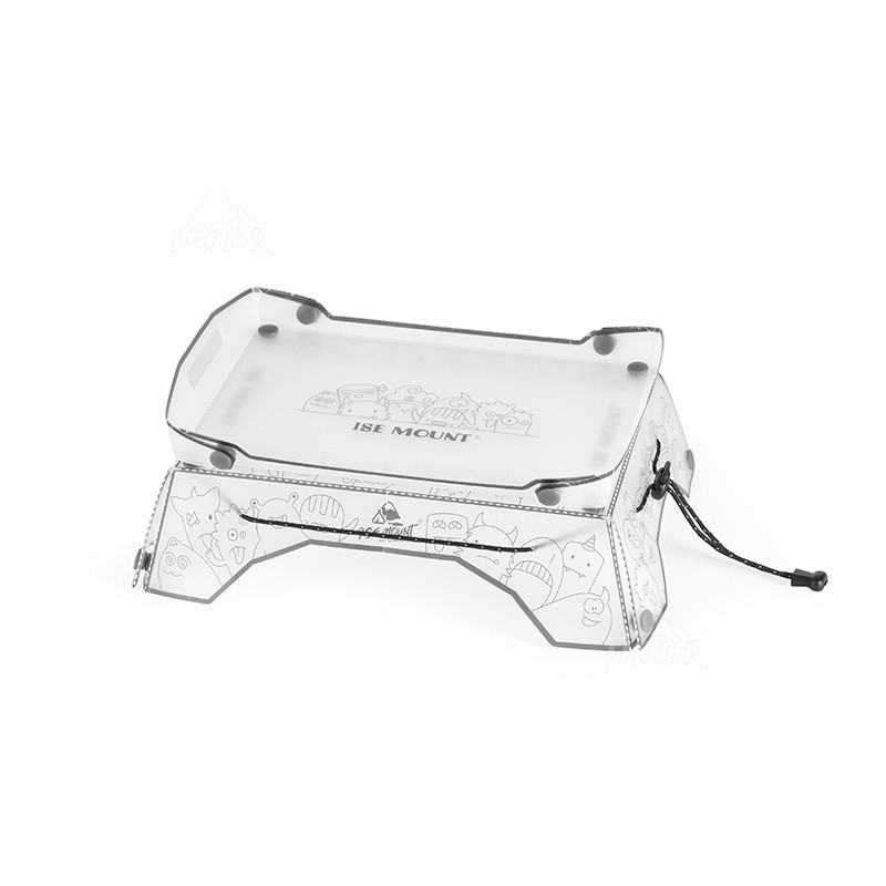 [HODR] โต๊ะพับมินิ Ultralight Camping Table กระดาษบาง 97 ก  โต๊ะปิกนิกพกพา ใช้ได้ทั้งตั้งแคมป์และบาร์บีคิว - รูปที่ 7