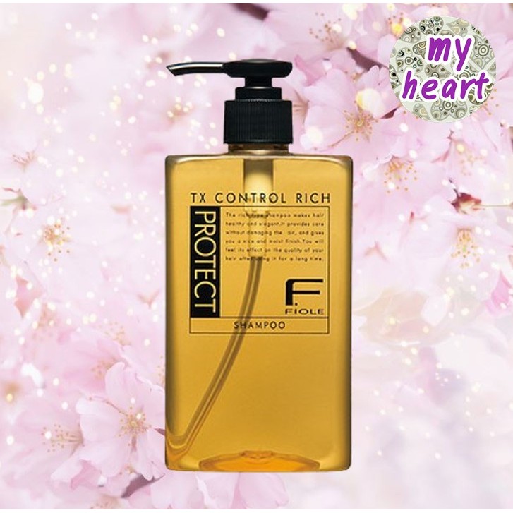 FIOLE TX Control Rich Shampoo 300 ml แชมพูช่วยเพิ่มความชุ่มชื้นให้กับเส้นผม