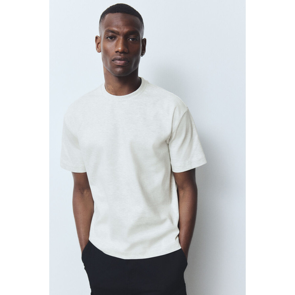 H&M(เอชแอนด์เอ็ม) เสื้อยืดแบบหลวม (Loose Fit T-shirt) ผู้ชาย 1232194_5