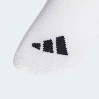adidas ไลฟ์สไตล์ ถุงเท้าแต่งผ้าริบสามคู่สำหรับเด็ก เด็ก สีขาว JD1349