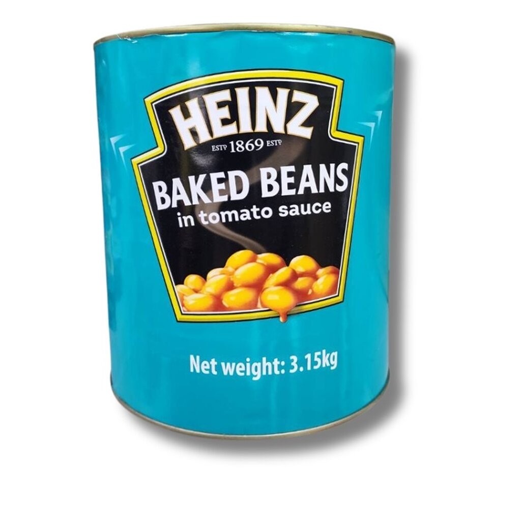 Heinz Baked Beans in Tomato Sauce 3.15 Kg. ไฮนซ์ถั่วขาวในซอสมะเขิอเทศ 3.15 กก. (05-9227)