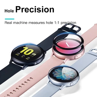 9D กระจกป้องกันโค้งสําหรับ Garmin Vivoactive Vivosmart Vivomove Vivoactive 4 4S 5 6 Sport Trend Screen Protector