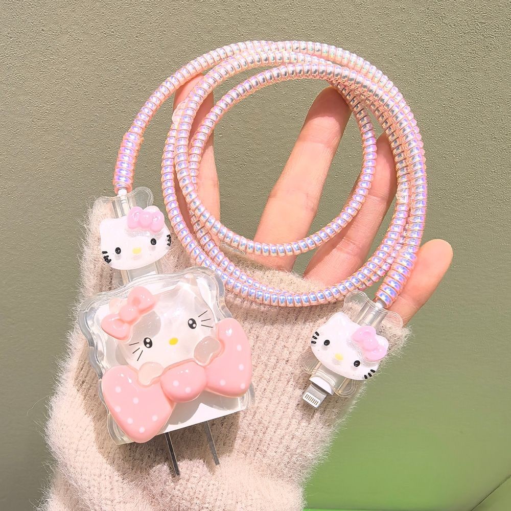 น่ารัก Hello Kitty สําหรับ VIVO 66W 33W 120W Charger Protector V27e Charger กรณี V29 5g 80W สําหรับ 