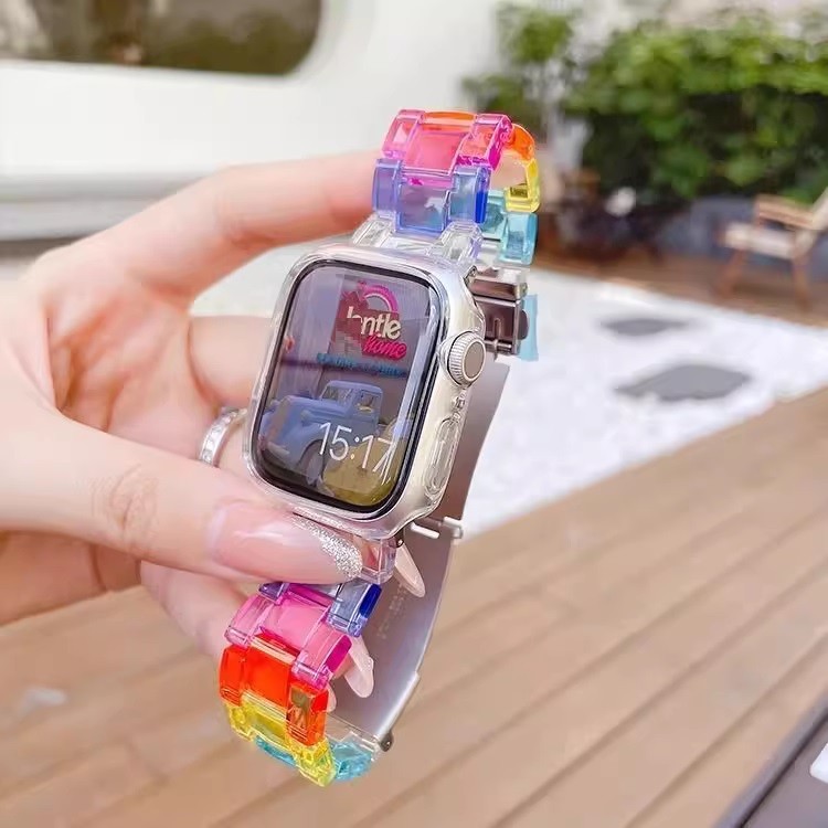 Rainbow Fresh Strap Case For Redmi Watch 5 Active สาย รูปที่ 4