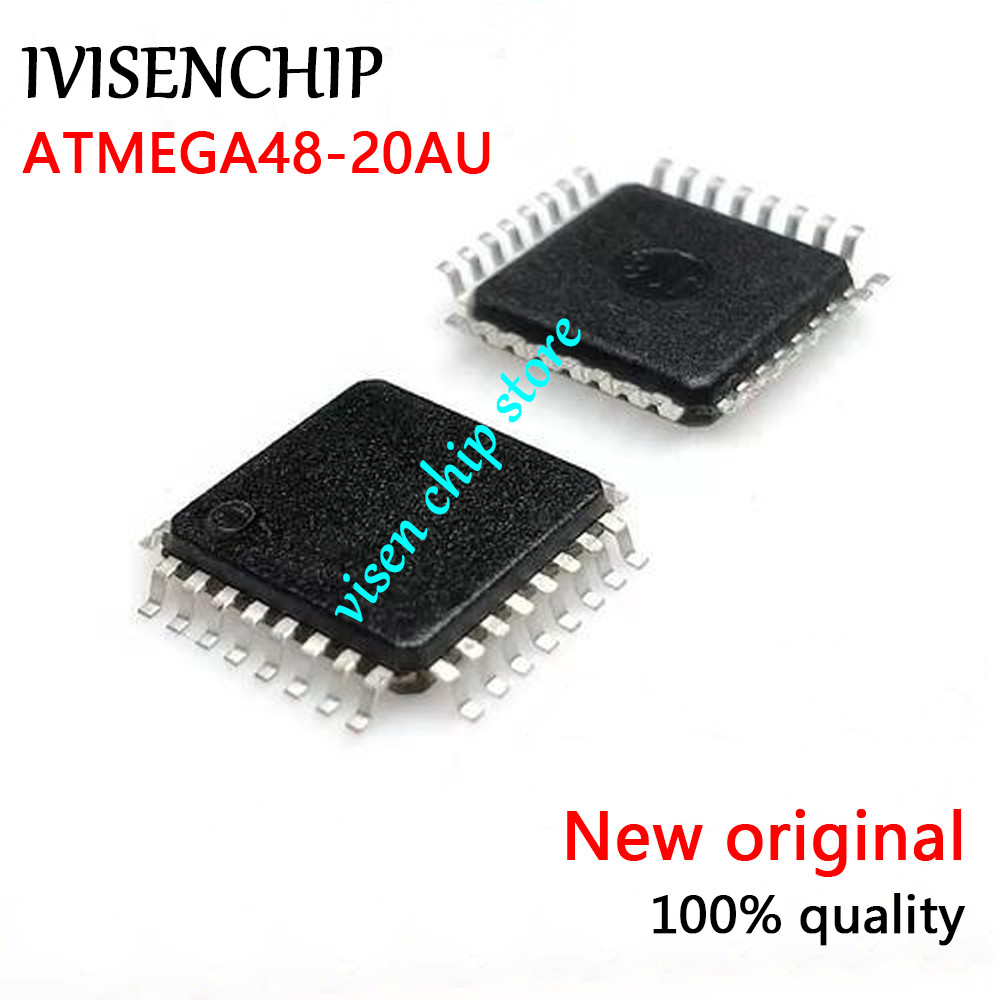 1 ชิ้น ATMEGA48-20AU ATMEGA48A-AU ATMEGA48V-10AU ATMEGA48PA-AU ATMEGA48PV-10AU ATMEGA88-20AU AT88A-A