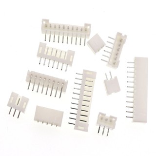 50pcs JST PH2.0 2 มม.ตัวเชื่อมต่อตะกั่ว PH 2.0 2P3P4P5P6P7P8P9P10P11P12P-15P16P17pin Header 2.0 มม.ชายวัสดุ PH-A ตรง pins