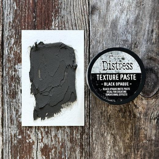 Ranger Ink Tim Holtz Distress Texture Paste 3oz - สีดําทึบแสง
