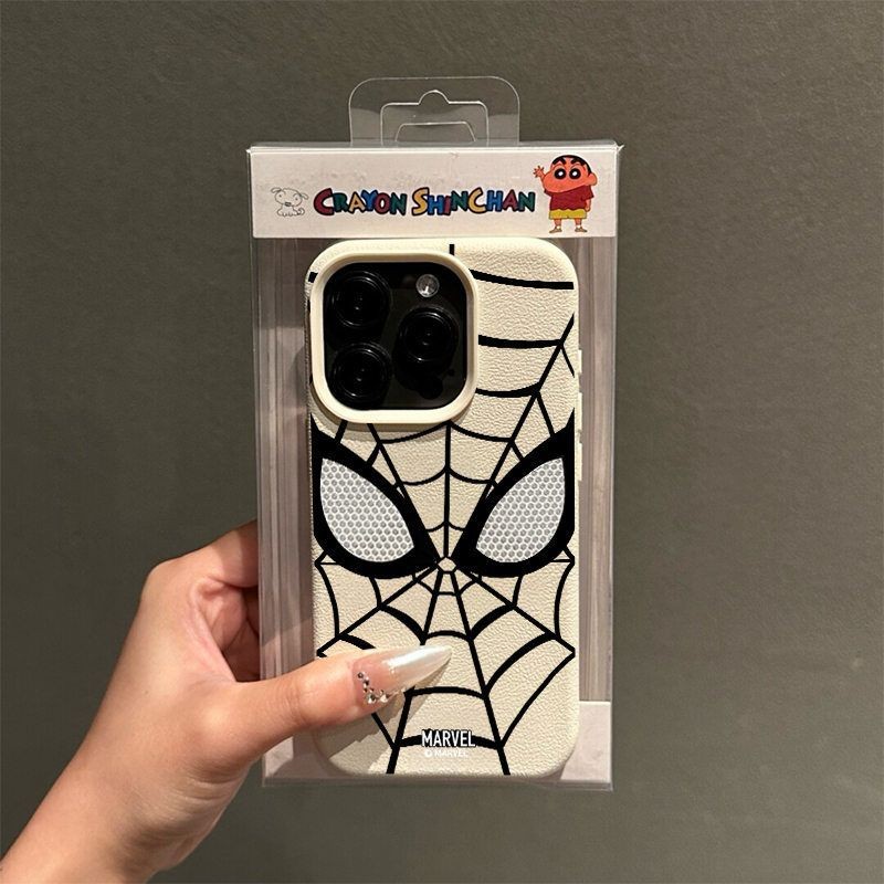 สําหรับ IPhone 16 15 14 13 12 11 Pro Max X XR XS Max 7 8 Plus การ์ตูน Spider Man Cool คู่เคสโทรศัพท์ปกอ่อน - รูปที่ 2