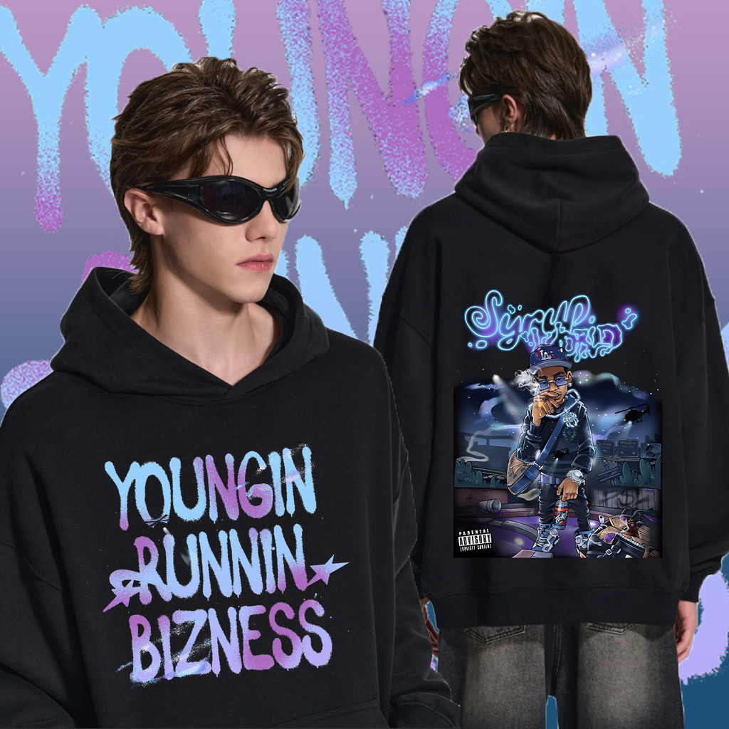 【ใหม่】1mill ใหม่ Hoodie เสื้อคอกลมพิมพ์ล่าสุดเสื้อคอกลมผลิตจากผ้าคอตตอนสวมใส่สบาย fashion hoodies M-