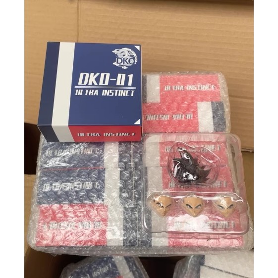 Dko Mega Freedom Mega SHF Dragon Ball SHF Goku Head Sculpture Accessories Package