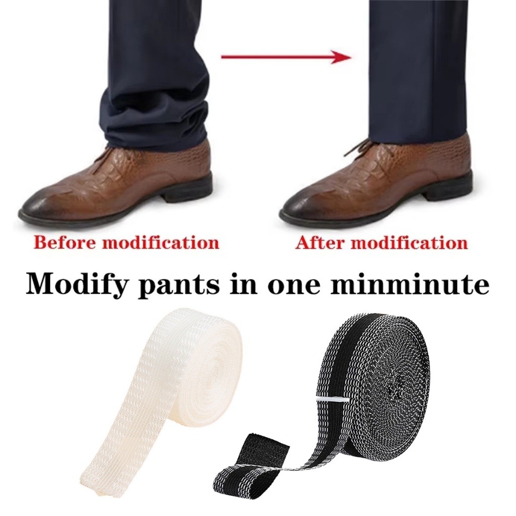 1M 5M เทปรีดติดขอบกางเกง เทปมีกาวในตัว อุปกรณ์เย็บผ้าเอง DIY - รูปที่ 6