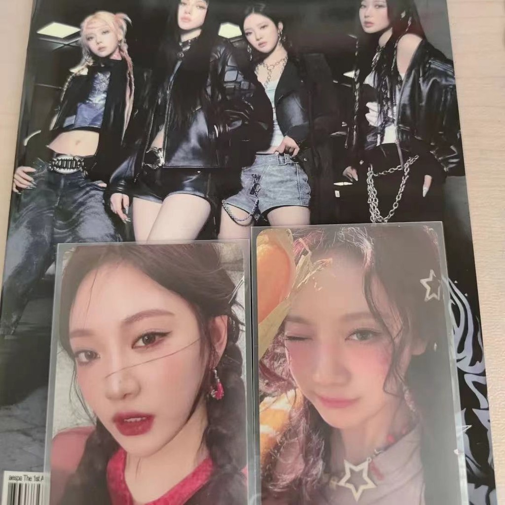 Zha aespa Return อัลบั้มใหม่ ปกติ One aespa อัลบั้ม Armageddon Zine ยังไม่เปิด