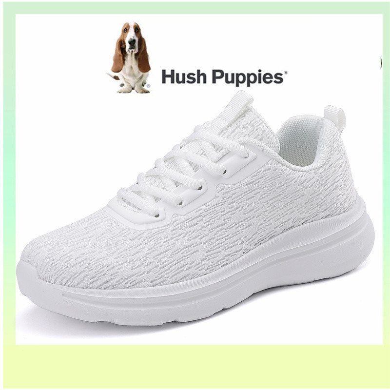 HUSH PUPPIES Hush Puppys รองเท้าผู้หญิงรองเท้าแบนผู้หญิงเกาหลี Hush Puppy รองเท้าผู้หญิงกีฬารองเท้าผ