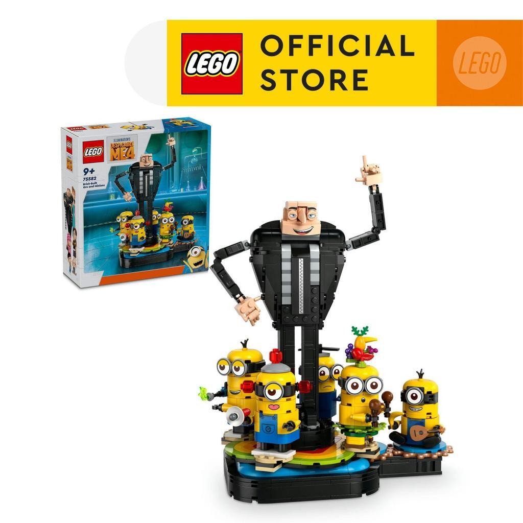 LEGO Despicable Me 4 75582 Brick-Built Gru และ Minions (839 ชิ้น)