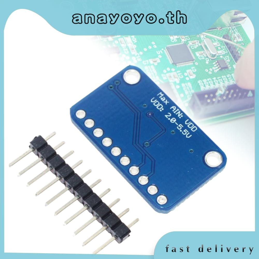 [anayoyo.th] ADS1115 ADC Analog-to-Digital Converter Module พร้อมเครื่องขยายเสียงเพิ่มโปรแกรม I2C คว