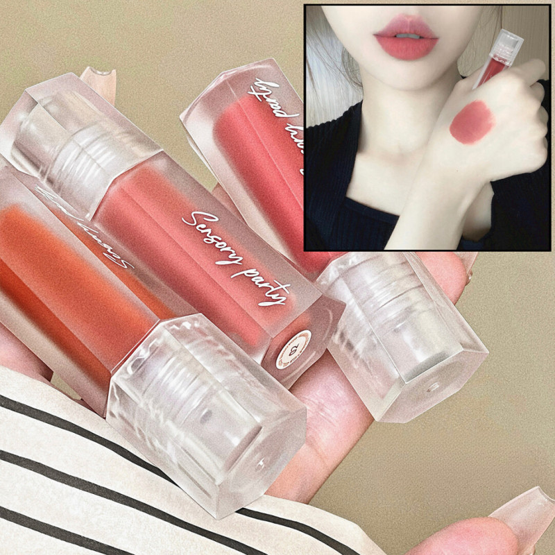 SENSORY PARTY Lip Glaze ลิปกลอส แมท เลือนเส้นริมฝีปาก