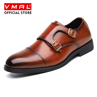 VMAL 38-48 รองเท้าหนังกันลื่น ปู่ สําหรับผู้ชายขนาดใหญ่แฟชั่…