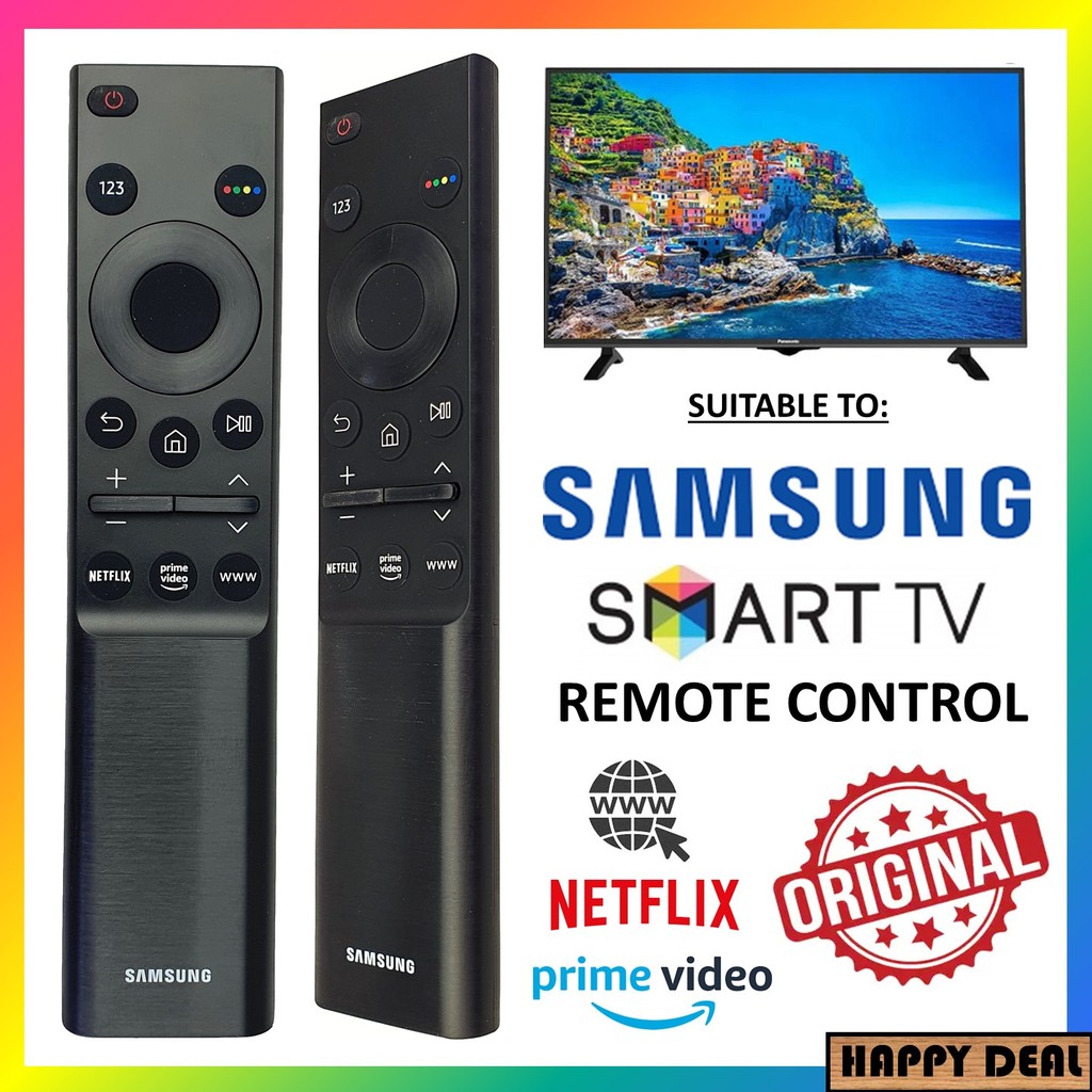 [ORIGINAL] SAMSUNG Netflix Prime Video รีโมทคอนโทรลสมาร์ททีวี (BN59-01358D)