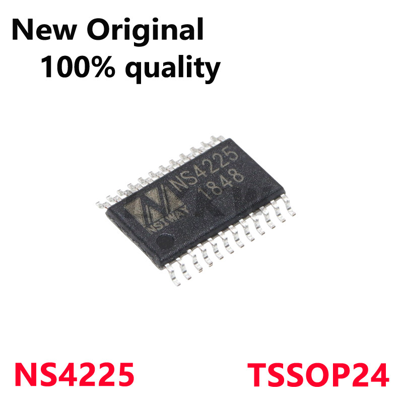 5-10/PCS ใหม่ Original NS4225 TSSOP24 Class D 2X25W เสียง power ในสต็อก