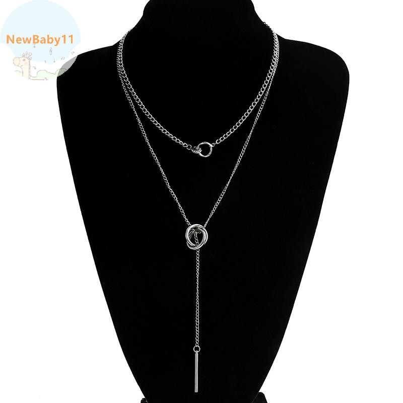 NewBaby Vintage Charming Round Necklace for Girls, Fashion Bohemian Jewelry Accessories