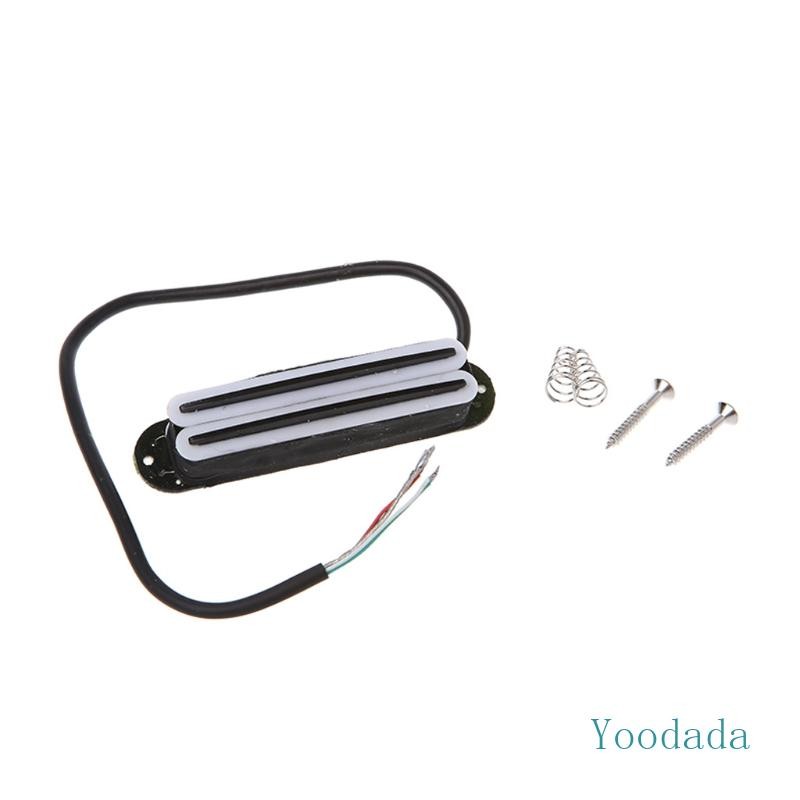 Yoo Guitar Pickup mini Dual Rail Coil Humbucker สําหรับ TL 6 String