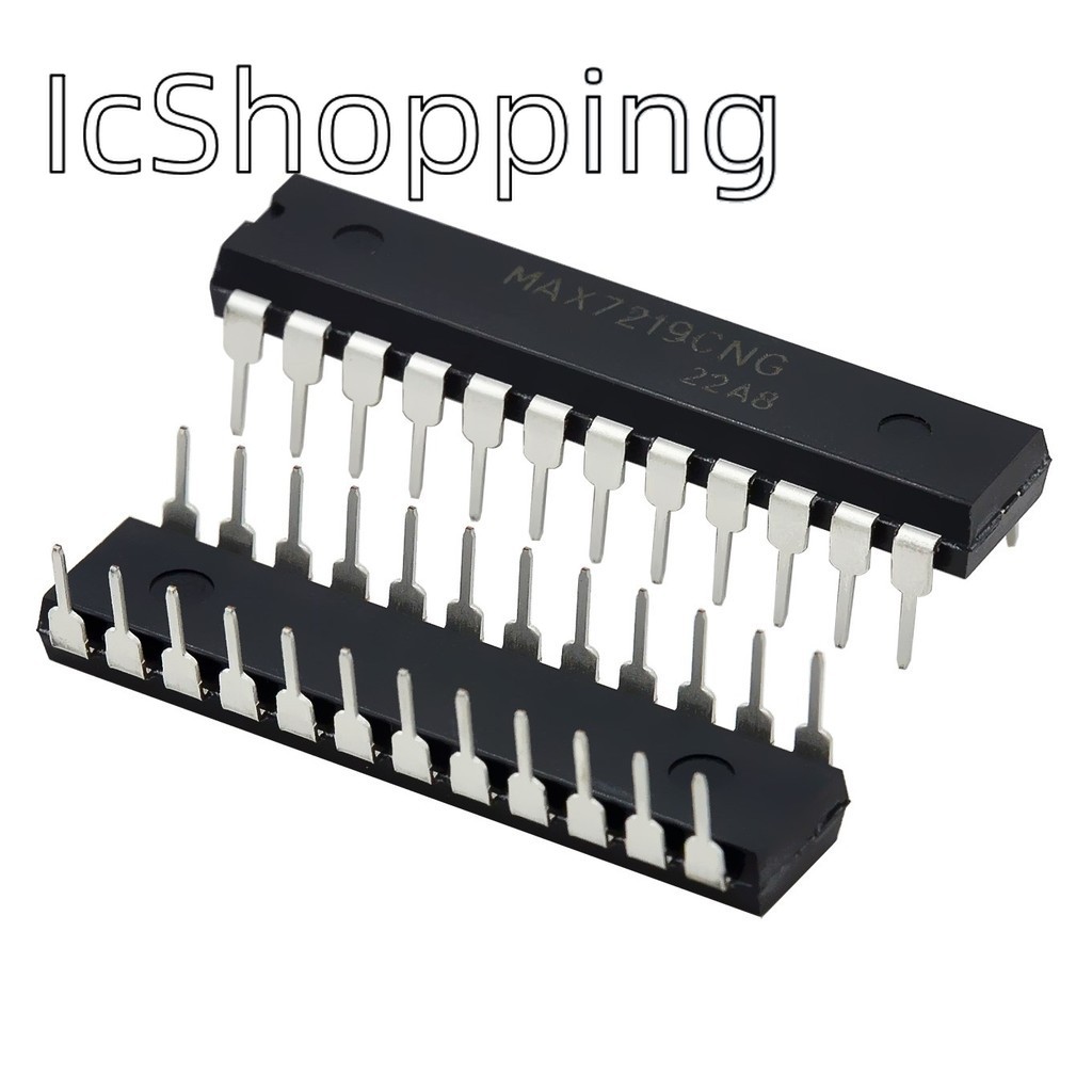 1 ชิ้น/ล็อต MAX7219 MAX7219CNG DIP24 MAX7219ENG DIP-24 ใหม่คุณภาพ 100%