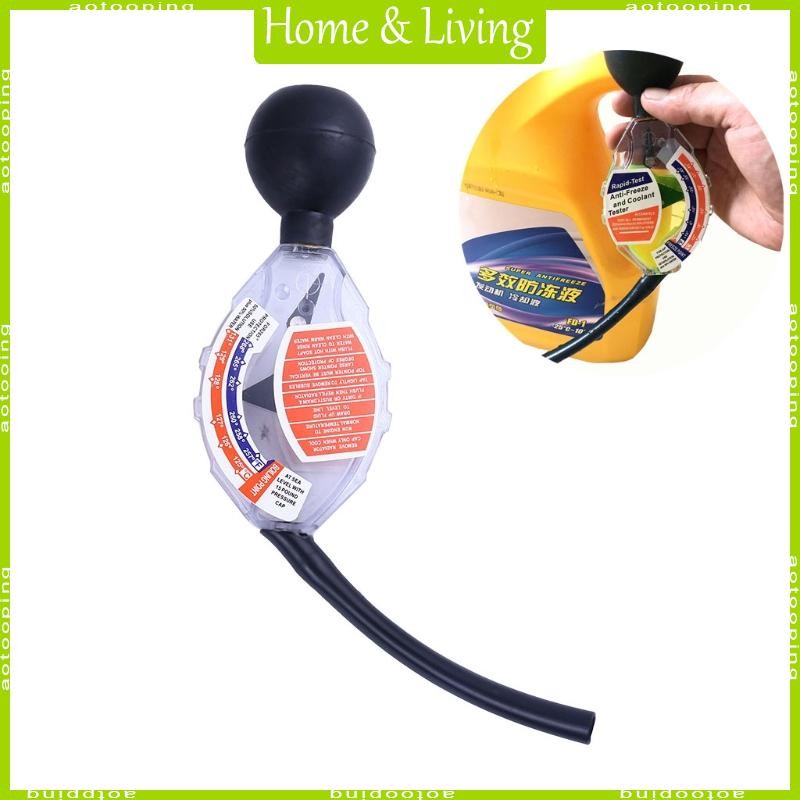 Aotoo Coolant Tester อุปกรณ์เสริมยานยนต์ Anti-freeze Coolant Hydrometer เครื่องทดสอบรถ Hydrometer เครื่องทดสอบ