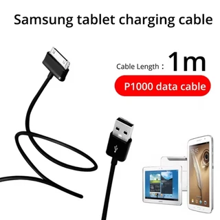 ร้านอยู่ที่ไทย สายชาร์จข้อมูล samsung Galaxy Tab P1000 p3100 P3110 สายยาว1M แท็บเล็ต