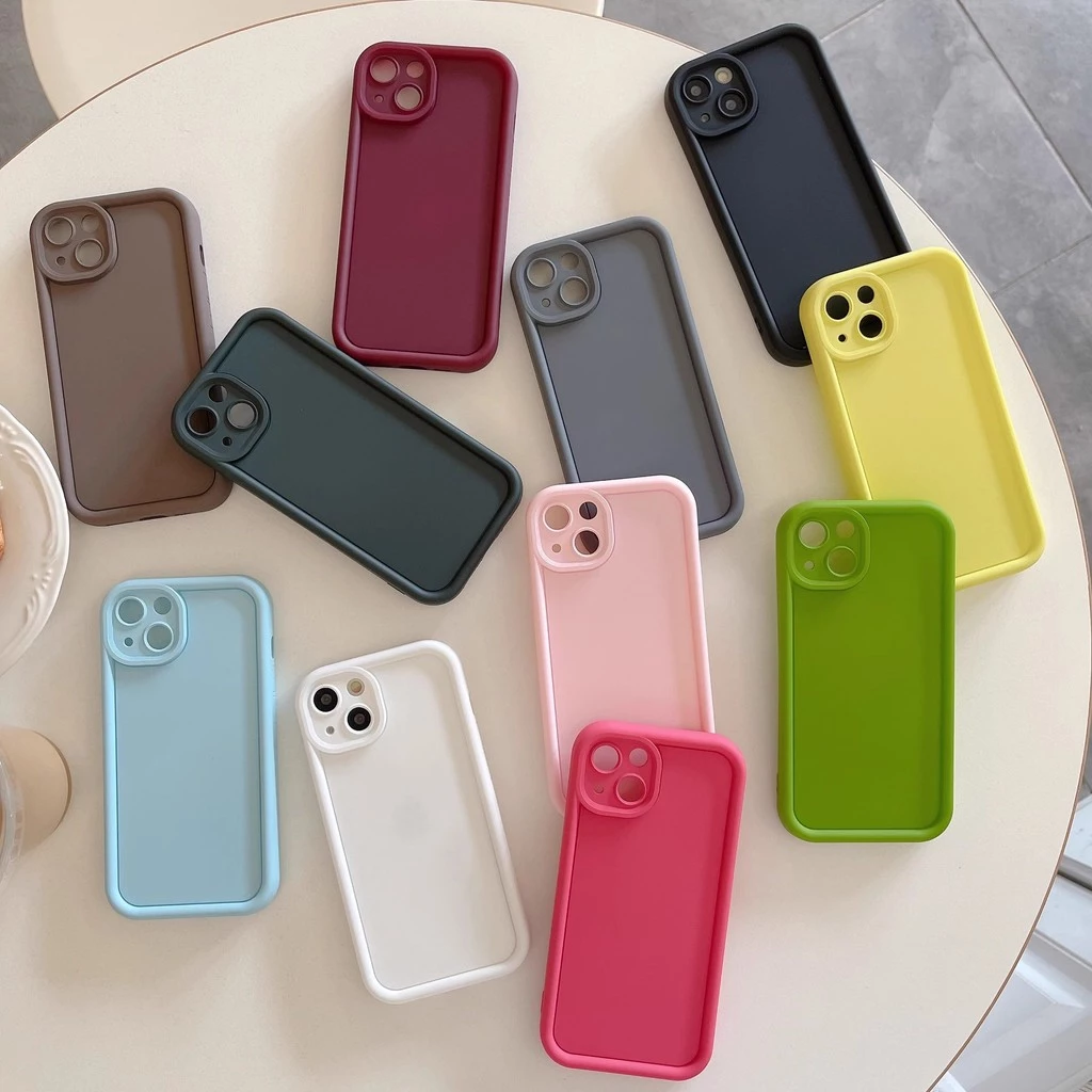 สีลูกกวาดซิลิโคนนุ่ม เคสโทรศัพท์ For infinix Smart 8 7 5 6 Hot 30i 11 10 20 30 9 40i Play Spark 20 10 Pro GO Note 30 12