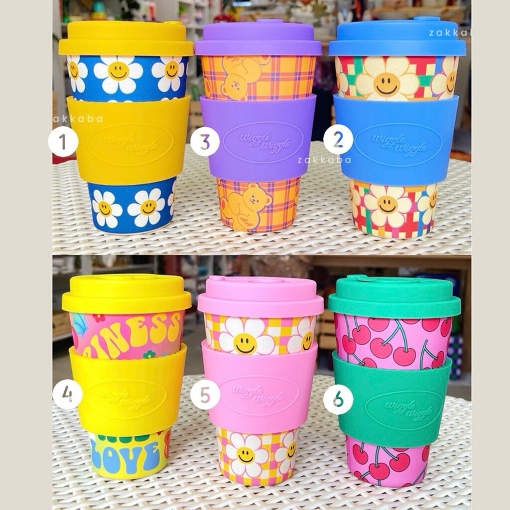 Wiggle Bamboo Eco Mug Cup 400ml. ของแท้100% / แก้วเยื่อไผ่
