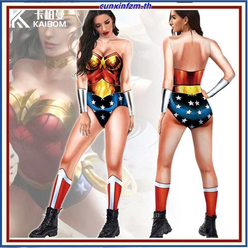 ชุดจั๊มสูท คอสเพลย์ Wonder Woman