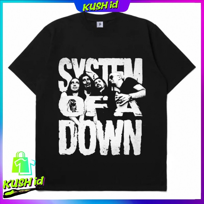 System OF A DOWN BAND เสื้อยืด