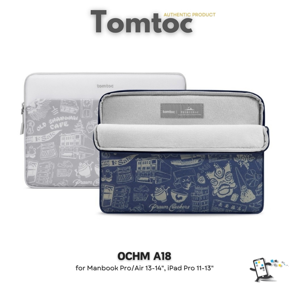 Tomtoc OCHM A18 กระเป๋าสำหรับ Macbook Pro 14" และ Macbook Air 13"
