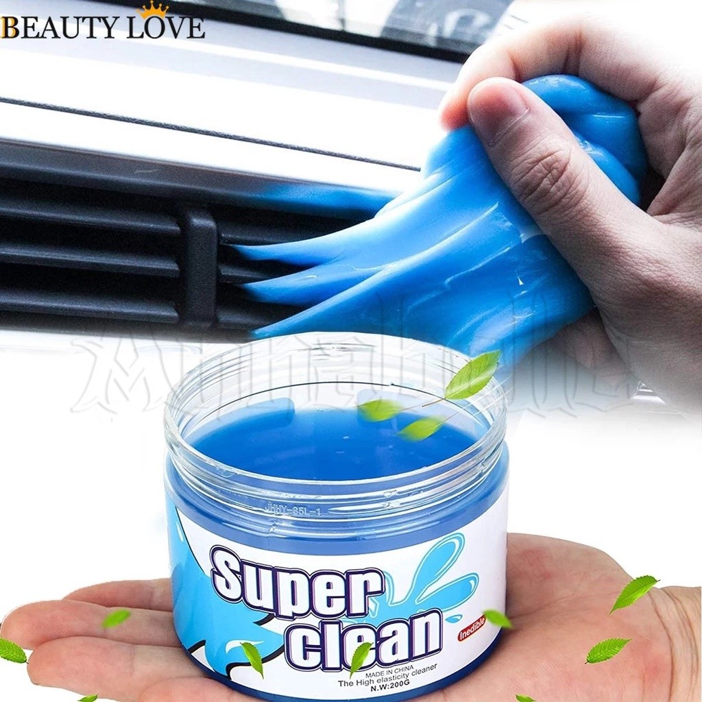 Slime Magic Super Clean Mud ทําความสะอาดคีย์บอร์ดแบบใช้ซ้ําได้ Dust Remover ทําความสะอาด Slime Detai