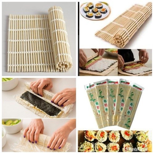 [oddsolshop] pekanbaru/Bamboo Mat Sushi Roll / Sushi Roll Mat Bamboo Roll Matt Roller