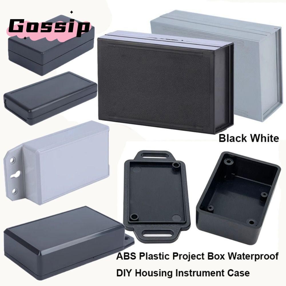 GOSSIP กล่องโครงการอิเล็กทรอนิกส์ กล่องตู้ DIY พลาสติก ABS ร้อน