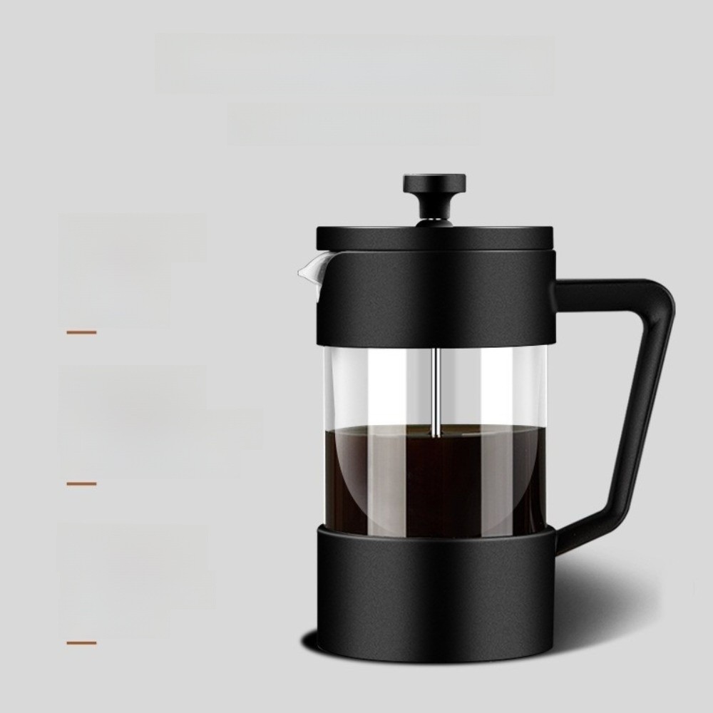 ANTAOT หม้อต้มกาแฟแบบกดฝรั่งเศส, แก้ว Borosilicate ชาทนความร้อน Coffee Brewer, creative 350/600/1000ML Tea Maker - รูปที่ 3