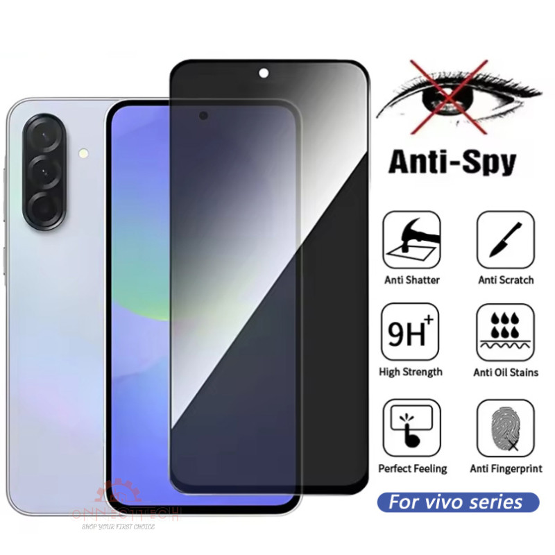 ฟิล์มกระจกกันมองกันเสือก For ฟิล์ม Vivo V23 Y100 Y21 Y21S Y21T Y28 Y17S Y20 Y20S Y20i V23E Y03 V21 4G V29E Y200