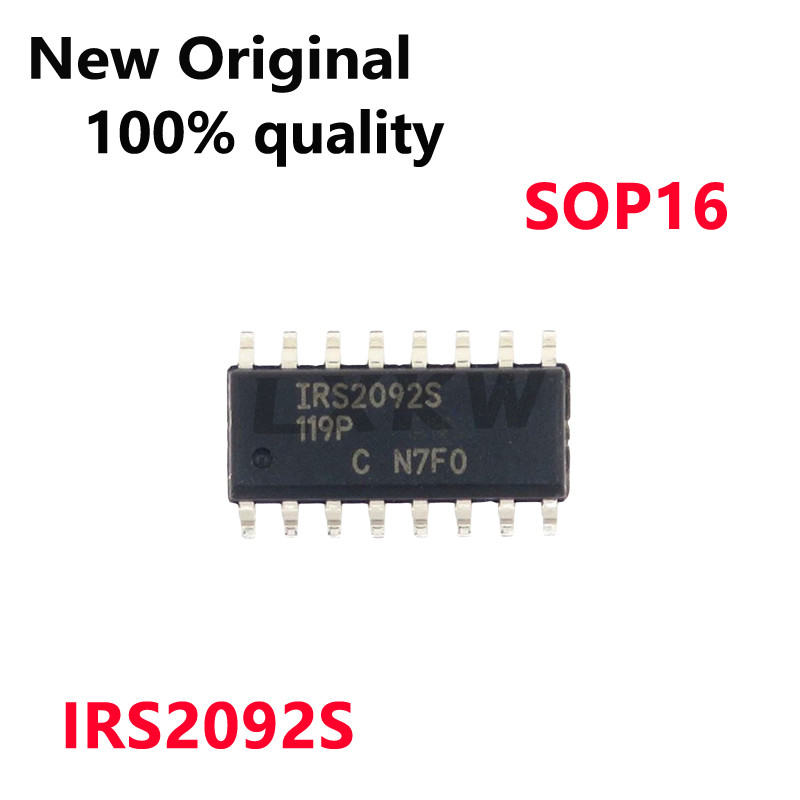 5 ชิ้นใหม่ Original IRS2092S IRS2092SPBF IRS2092 IRS2092STRPBF SOP16 เครื่องขยายเสียงชิปในสต็อก