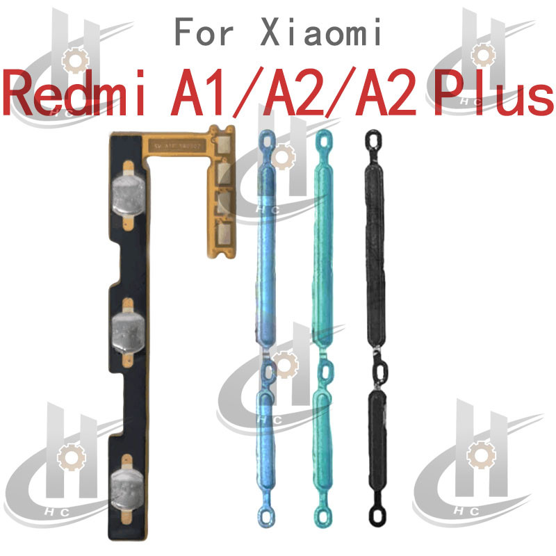 Xiaomi Redmi A1/A2/A2+ ปุ่มปรับระดับเสียงด้านข้าง ปุ่มขึ้นลง อะไหล่ทดแทน