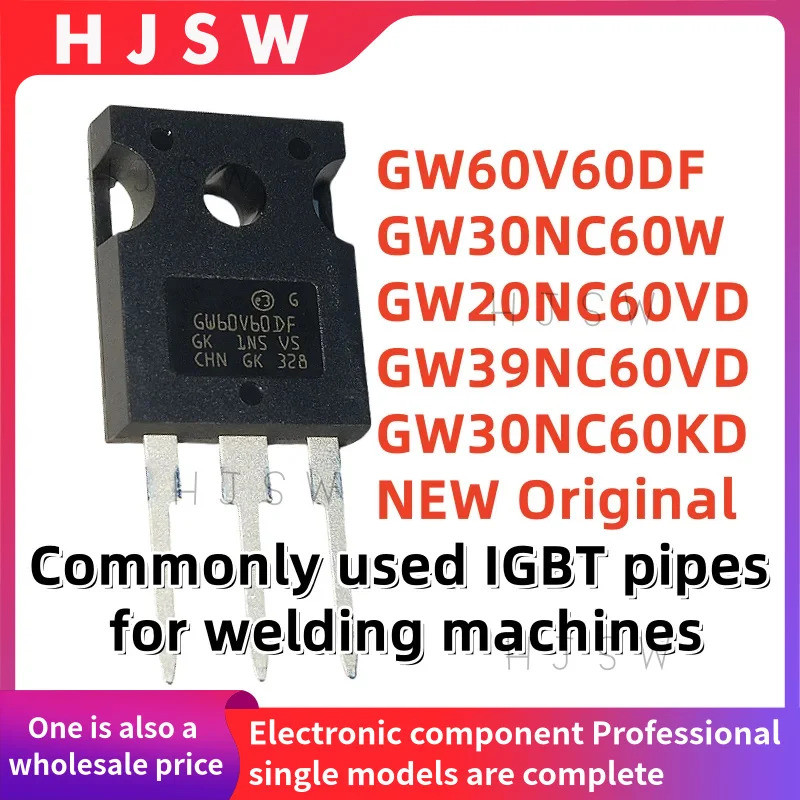 1-5PCS STGW20NC60VD STGW30NC60W STGW39NC60VD STGW30NC60KD STGW60V60DF GW20NC60VD GW30NC60W GW39NC60V