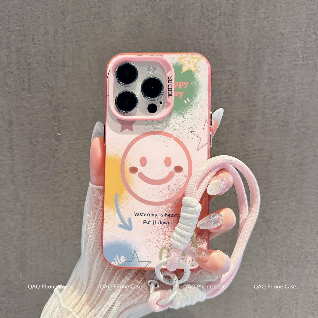 เข้ากันได้กับ ไอโฟน16 ไอโฟน 15 Pro Max iPhone 13 ไอโฟน11 X XS XR 7p8p เคสโทรศัพท์เคสนุ่มน่ารัก DLMSCY2161-GS4