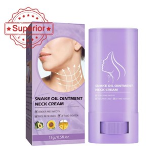 Snake Neck Care Oil Stick น้ํามันงู Ointment Fade คอเส้นผิวเ…