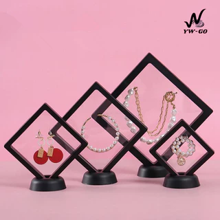(สีดำ/ขาว) กล่องเก็บเครื่องประดับ ฟิล์ม PE สําหรับโชว์เครื่องประดับ สร้อยข้อมือ กันฝุ่น ป้องกันออกซิเดชั่น G3152