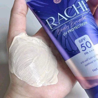 กันแดดราชิ(ทาตัว) สำหรับผิวกาย RACHI BODY BRIGHT UV PROTECTION SPF50 PA+++ (ขนาด 80 กรัม)